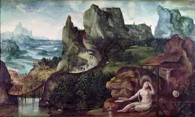 Die reuige Maria Magdalena von Joachim Patinir